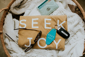 SEEK JOY Keychain