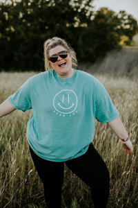 Seek Joy Smiley Tee