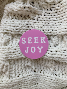 Seek Joy Sticker Pack