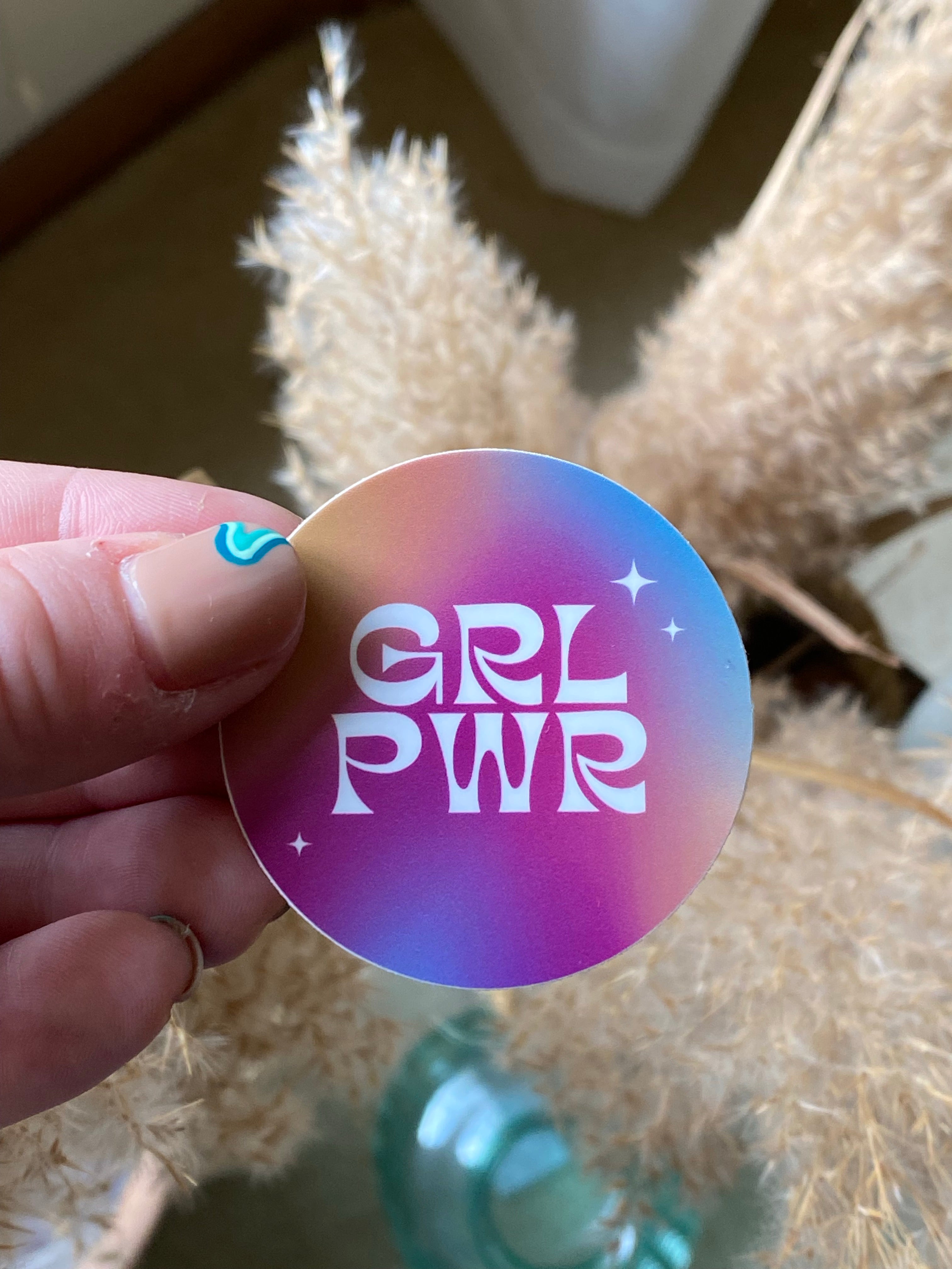 GRL PWR Cosmic Sticker