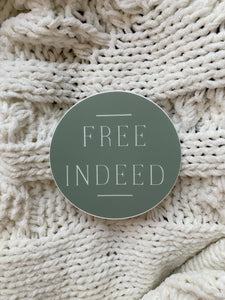 Free Indeed Sticker